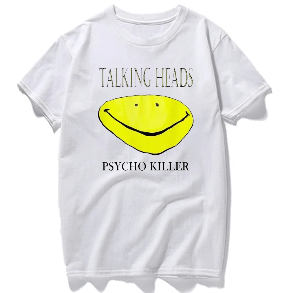 

Talking Heads Psycho Killer Retro 70s T Shirt Meme Gift Funny Vintage Unisex Gamer Cult Movie Music Top Mens Womens Adult Tee