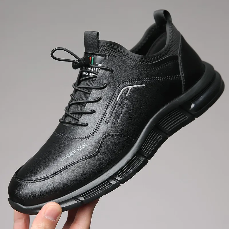 

New Men's Casual Shoes Genuine Leather Men Sneaker Casual Shoes Chaussure Hommes Zapatillas Hombres Zapatos Informales De Hombre