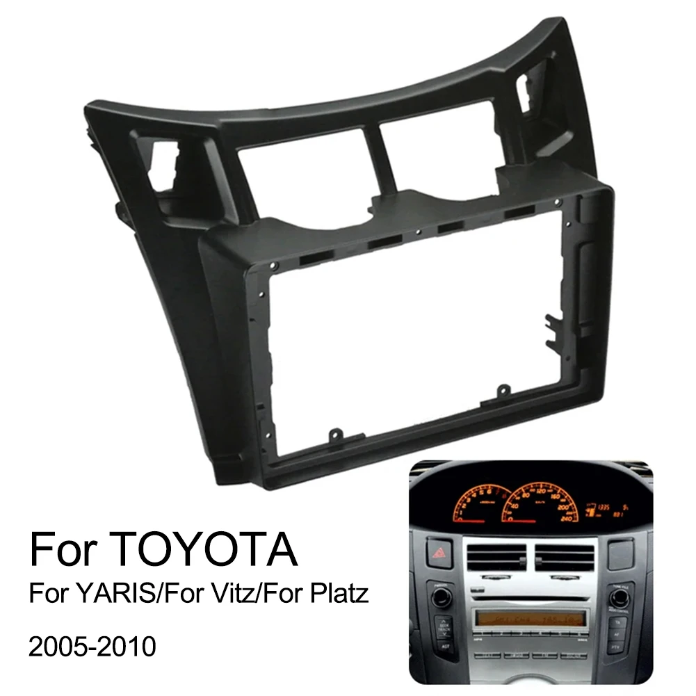 For Toyota Navigator Panel ABS Black/silver Dash Panel For 9-inch For Platz 08-11 Radio Fascia Screen Car Stereo
For Toyota Navigator Panel ABS Black/silver Dash Panel For 9-inch For Platz 08-11 Radio Fascia Screen Car Stereo