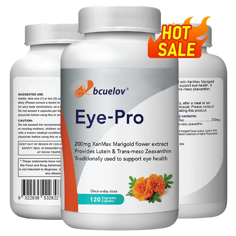 

Improve Eyesight Supplement Capsules Lutein Calendula-protect Eyesight Prevent Myopia Relieve Eye Pressure Fatigue Dryness
