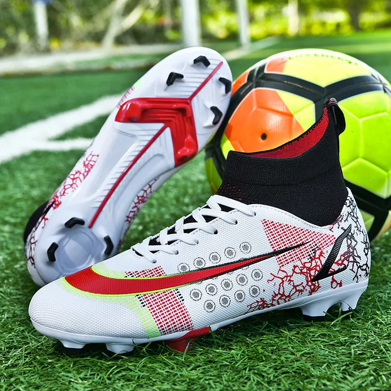 Professional Men Soccer Cleats Shoes Adult TF/FG Football Boots Grass Training Sneakers Man Futsal Shoes Outdoor Sport Footwear
Professional Men Soccer Cleats Shoes Adult TF/FG Football Boots Grass Training Sneakers Man Futsal Shoes Outdoor Sport Footwear