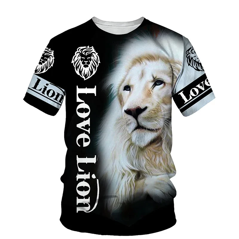 Cool Lion King 3D Printed Men's t Shirt 2024 summer O collar large short sleeve t shirt trend style men's fashion casual t shirt
Cool Lion King 3D Printed Men's t Shirt 2024 summer O collar large short sleeve t shirt trend style men's fashion casual t shirt