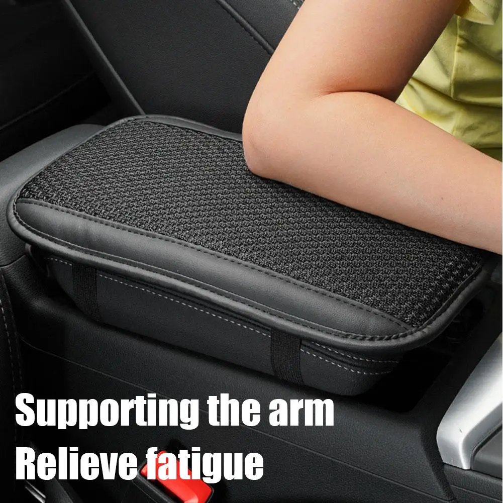 Soft Pu Leather Car Armrest Pad Breathable Ice Silk Universal Four Armrest Cover Car Height Arm Center Pad Mat Seasons Cush R3s3
Soft Pu Leather Car Armrest Pad Breathable Ice Silk Universal Four Armrest Cover Car Height Arm Center Pad Mat Seasons Cush R3s3