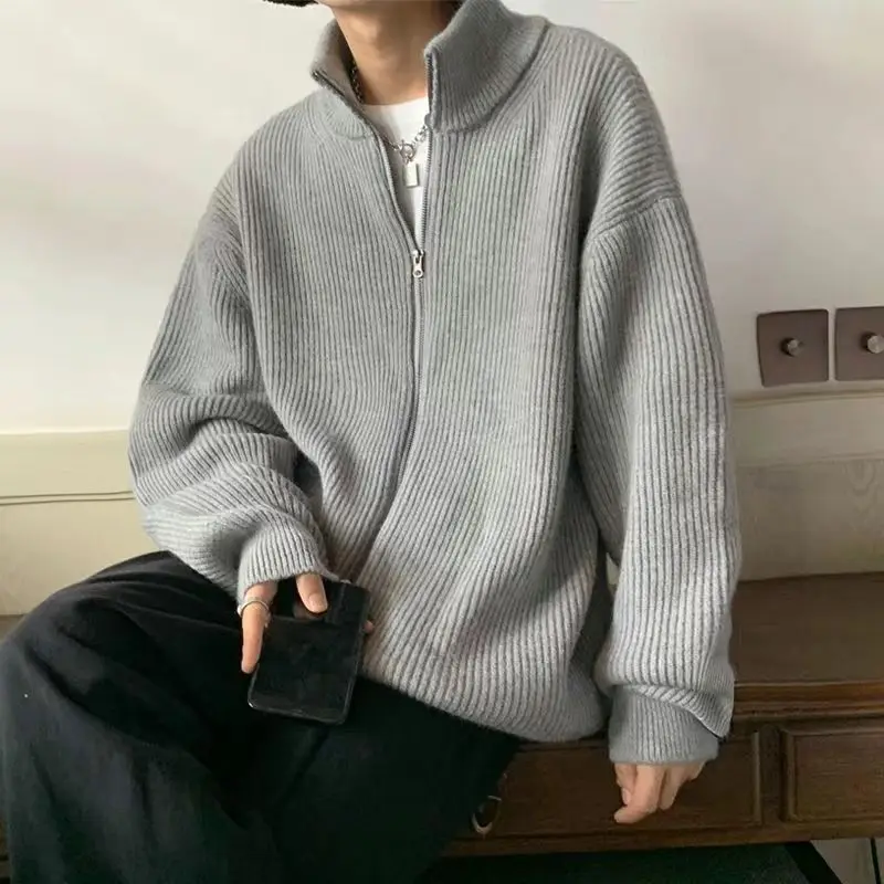 Korean Autumn and Winter Men and Women Trend Personalized Standing Neck Long Sleeve Sweatshirt Retro Hip Hop Casual Top y2k
Korean Autumn and Winter Men and Women Trend Personalized Standing Neck Long Sleeve Sweatshirt Retro Hip Hop Casual Top y2k