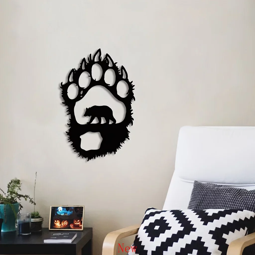 Promotion Bear Theme Home Decor Wall Art Decorations Indoor Livingroom Black Classic Room Decor Metal Wall Hanging Decor Iron C
Promotion Bear Theme Home Decor Wall Art Decorations Indoor Livingroom Black Classic Room Decor Metal Wall Hanging Decor Iron C