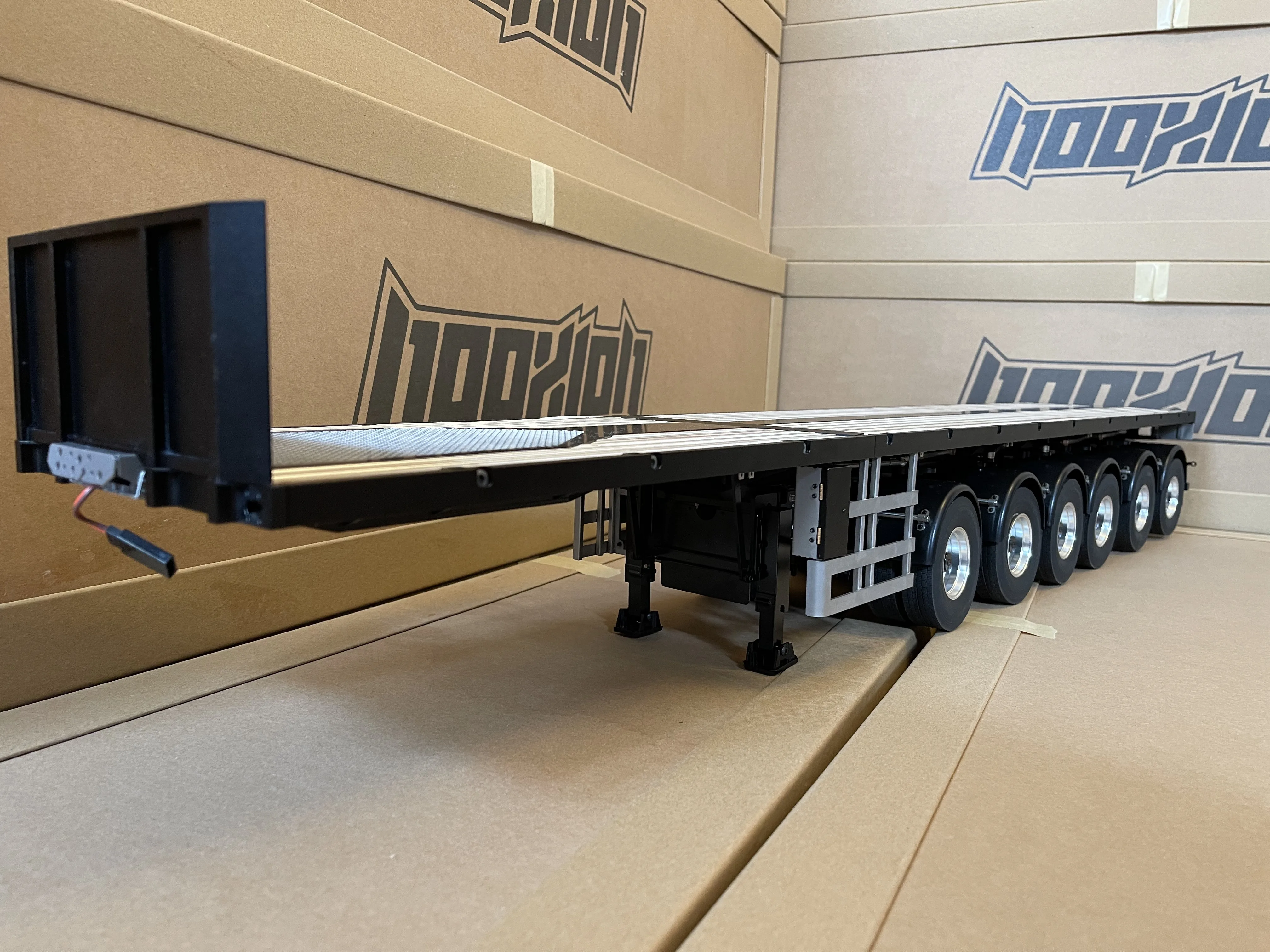 Nooxion Nooteboom OVB 6 Axle 1:14 For Tamiya Lesu For Scania Man Actros Volvo Car Parts Rc Truck Trailer Tipper
Nooxion Nooteboom OVB 6 Axle 1:14 For Tamiya Lesu For Scania Man Actros Volvo Car Parts Rc Truck Trailer Tipper