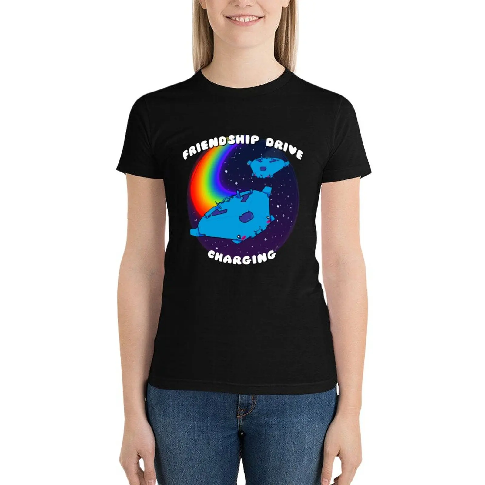 Friendship Drive Charging T-Shirt summer top funny shirts graphic tees oversized t shirt Women
Friendship Drive Charging T-Shirt summer top funny shirts graphic tees oversized t shirt Women