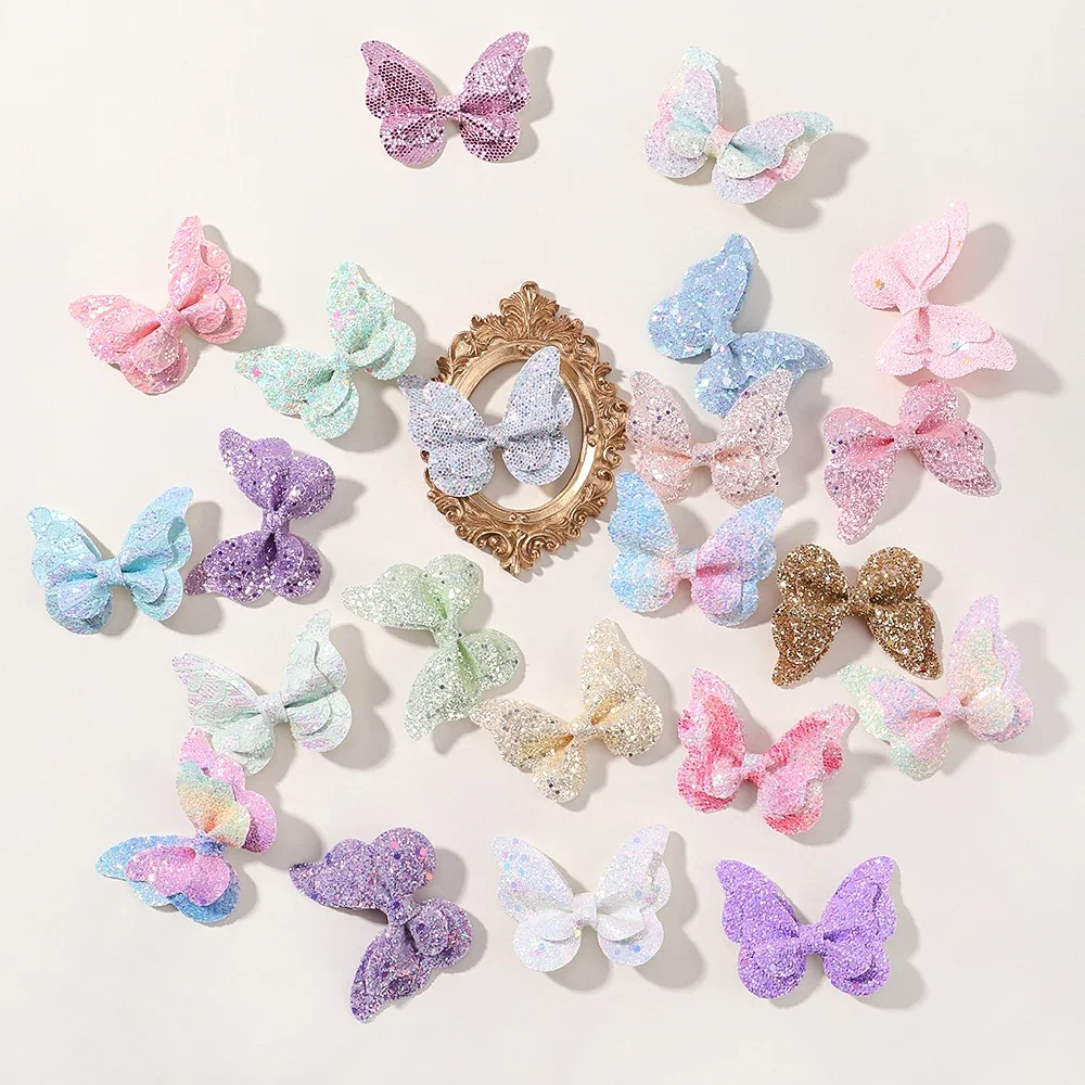 5Pcs/Set New Colorful Sequin Hair Clips Butterfly Princess Girls Headwear Children's HairClips Baby Hair Accessories Wholesale
5Pcs/Set New Colorful Sequin Hair Clips Butterfly Princess Girls Headwear Children's HairClips Baby Hair Accessories Wholesale