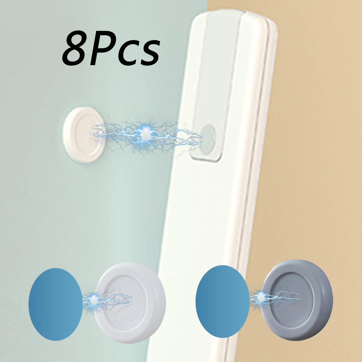 8Pcs Magnetic Hooks Wall Mount Strong Magnet Holder Hook for Fridge Sticker Remote Control Storage Holder Home Organizer Hooks
8Pcs Magnetic Hooks Wall Mount Strong Magnet Holder Hook for Fridge Sticker Remote Control Storage Holder Home Organizer Hooks