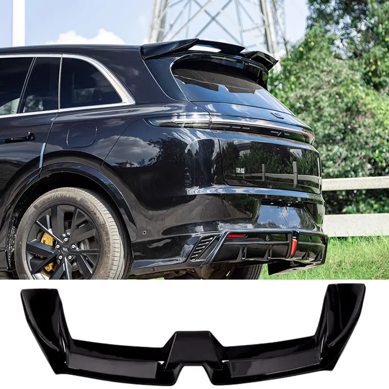 Черный спойлер для Li L7 2023 2024 аксессуары для заднего крыла автомобиля
Черный спойлер для Li L7 2023 2024 аксессуары для заднего крыла автомобиля