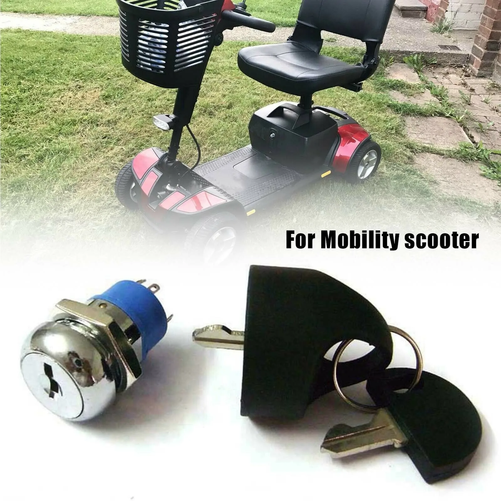 Keys Ignition Switch Lock Blade Structure Equipment Lock Core M19*L 22MM Open Parts For Pride Mobility Brand New
Keys Ignition Switch Lock Blade Structure Equipment Lock Core M19*L 22MM Open Parts For Pride Mobility Brand New