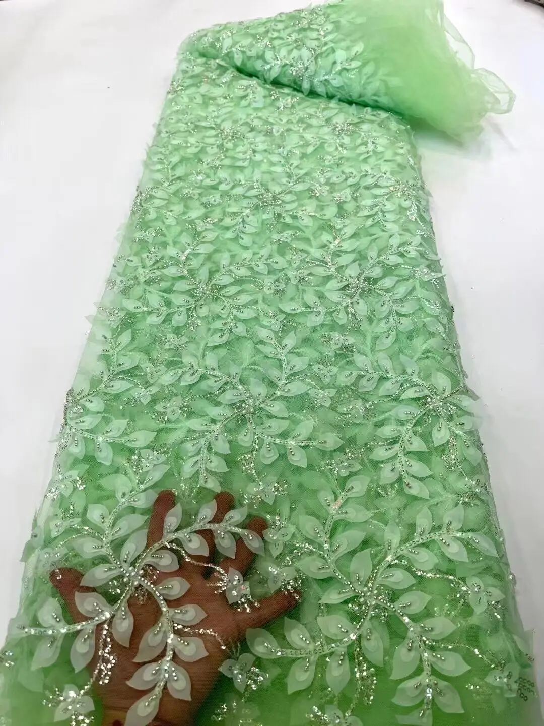 Высококачественная модная французская Тюлевая кружевная ткань, блестки и бусины в африканском стиле, кружевная ткань для свадебного платья 
Высококачественная модная французская Тюлевая кружевная ткань, блестки и бусины в африканском стиле, кружевная ткань для свадебного платья