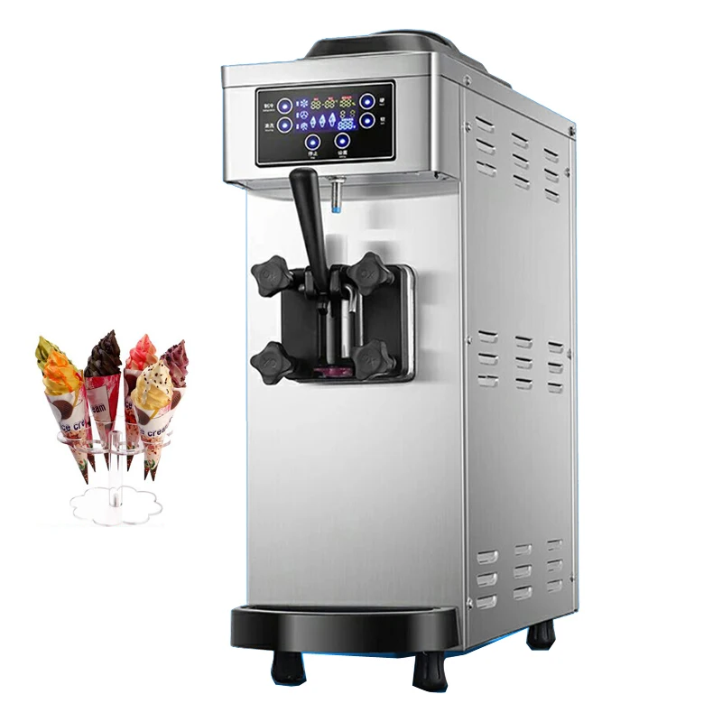 Electric Soft Ice Cream Machine Commercial Ice Cream Maker English Operating System Desktop Ice Cream Making Machine
Electric Soft Ice Cream Machine Commercial Ice Cream Maker English Operating System Desktop Ice Cream Making Machine