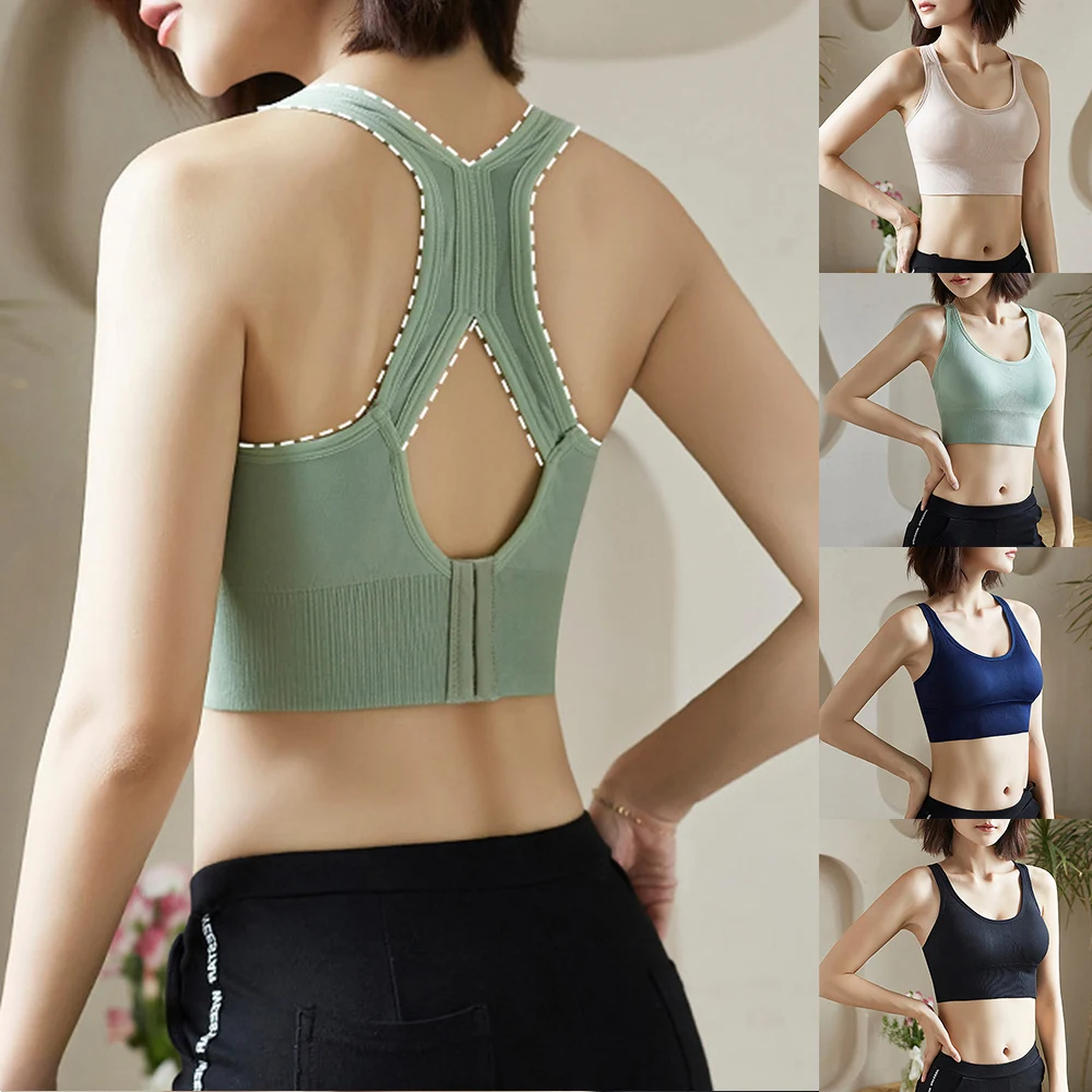 Yoga Bra Sexy Back Sport Top For Women Fitness Push Up Gym Workout Running Shirt Shockproof Athletic Vest Breathable Stretch
Yoga Bra Sexy Back Sport Top For Women Fitness Push Up Gym Workout Running Shirt Shockproof Athletic Vest Breathable Stretch