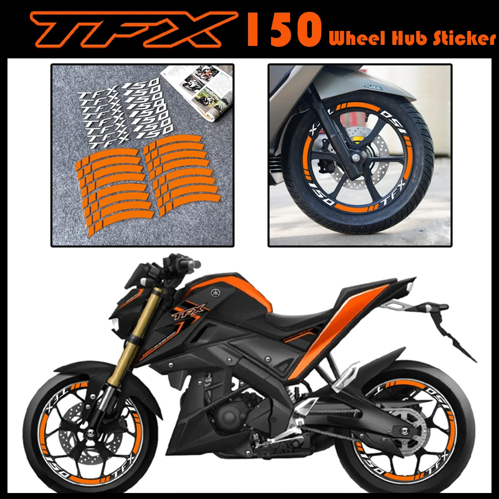 Reflective Motorcycle Wheel Hub Sticker Motor Bike Locomotive Rim Strips Decal Accessories for YAMAHA TFX150 TFX 150 tfx 150
Reflective Motorcycle Wheel Hub Sticker Motor Bike Locomotive Rim Strips Decal Accessories for YAMAHA TFX150 TFX 150 tfx 150