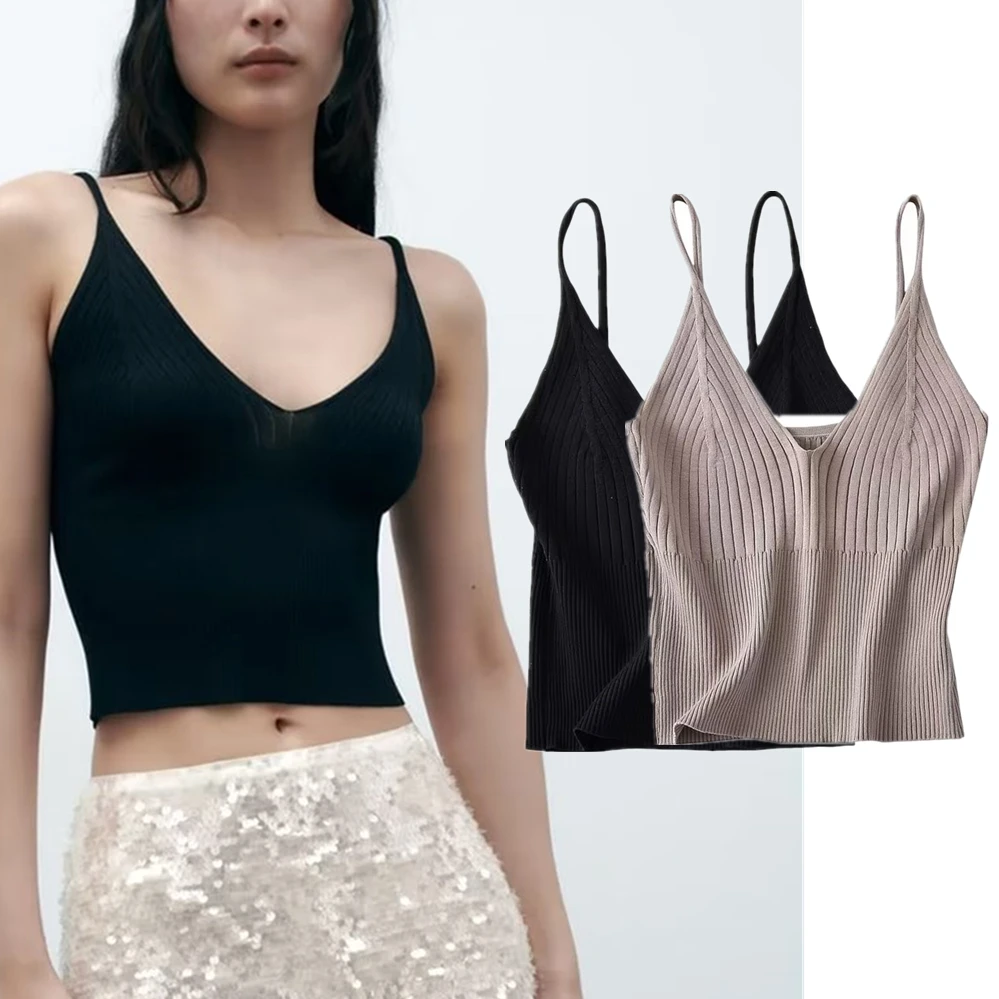 Jenny&Dave Fashion Summer T-shirt Women Ins Blogger High Street Sexy Short Camisole Top
Jenny&Dave Fashion Summer T-shirt Women Ins Blogger High Street Sexy Short Camisole Top