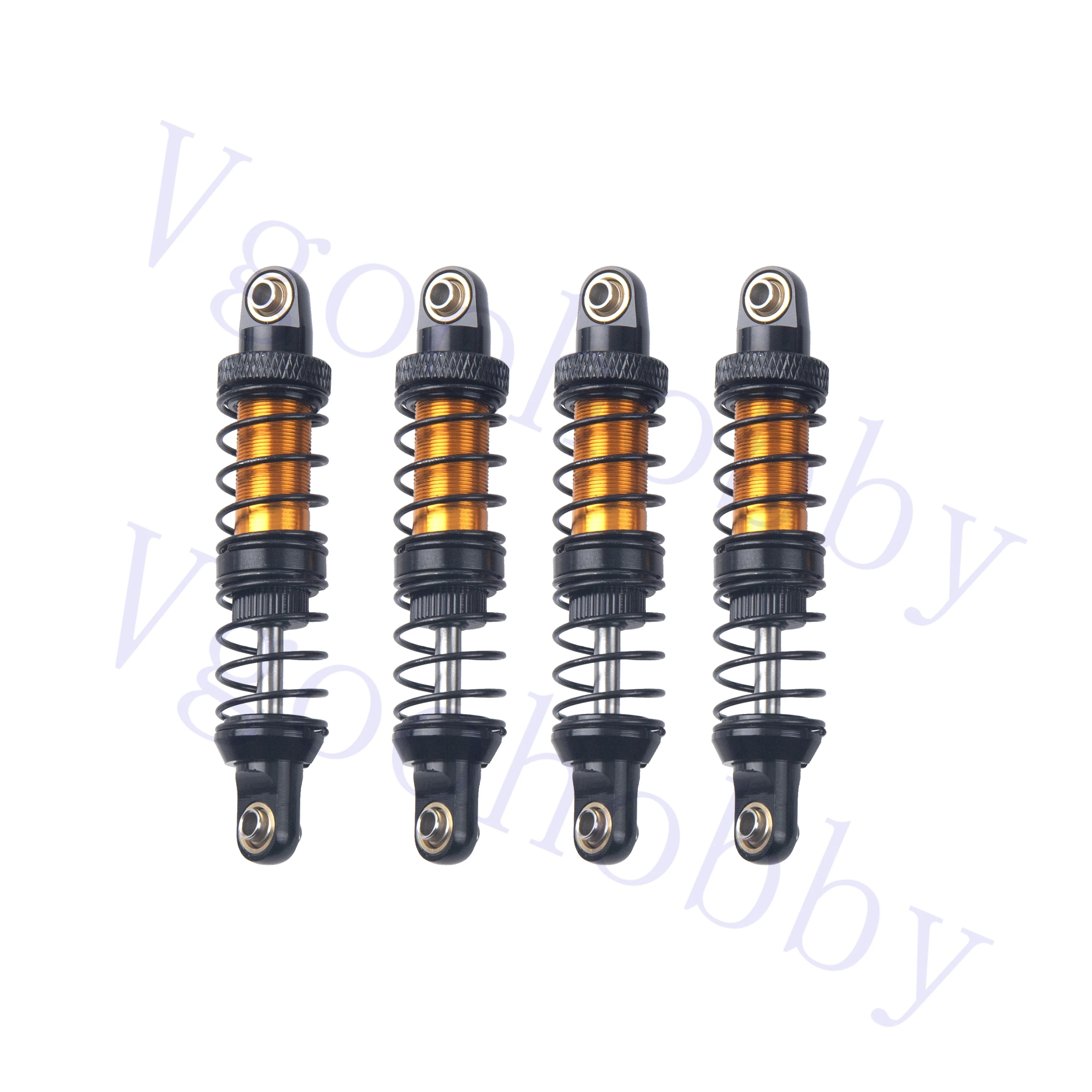 4Pcs Metal Shock Absorber 70/80/90-110/120mm Damper for Tamiya CC01 Traxxas TRX4 Axial SCX10 D90 D110 RR10 1/10 RC Crawler Car
4Pcs Metal Shock Absorber 70/80/90-110/120mm Damper for Tamiya CC01 Traxxas TRX4 Axial SCX10 D90 D110 RR10 1/10 RC Crawler Car