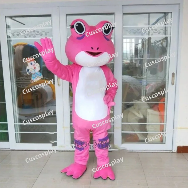 Pink Frog Mascot Costume Cartoon Apparel Birthday Party Masquerade Mascot Costume Advertising Halloween Christmas Outfit
Pink Frog Mascot Costume Cartoon Apparel Birthday Party Masquerade Mascot Costume Advertising Halloween Christmas Outfit