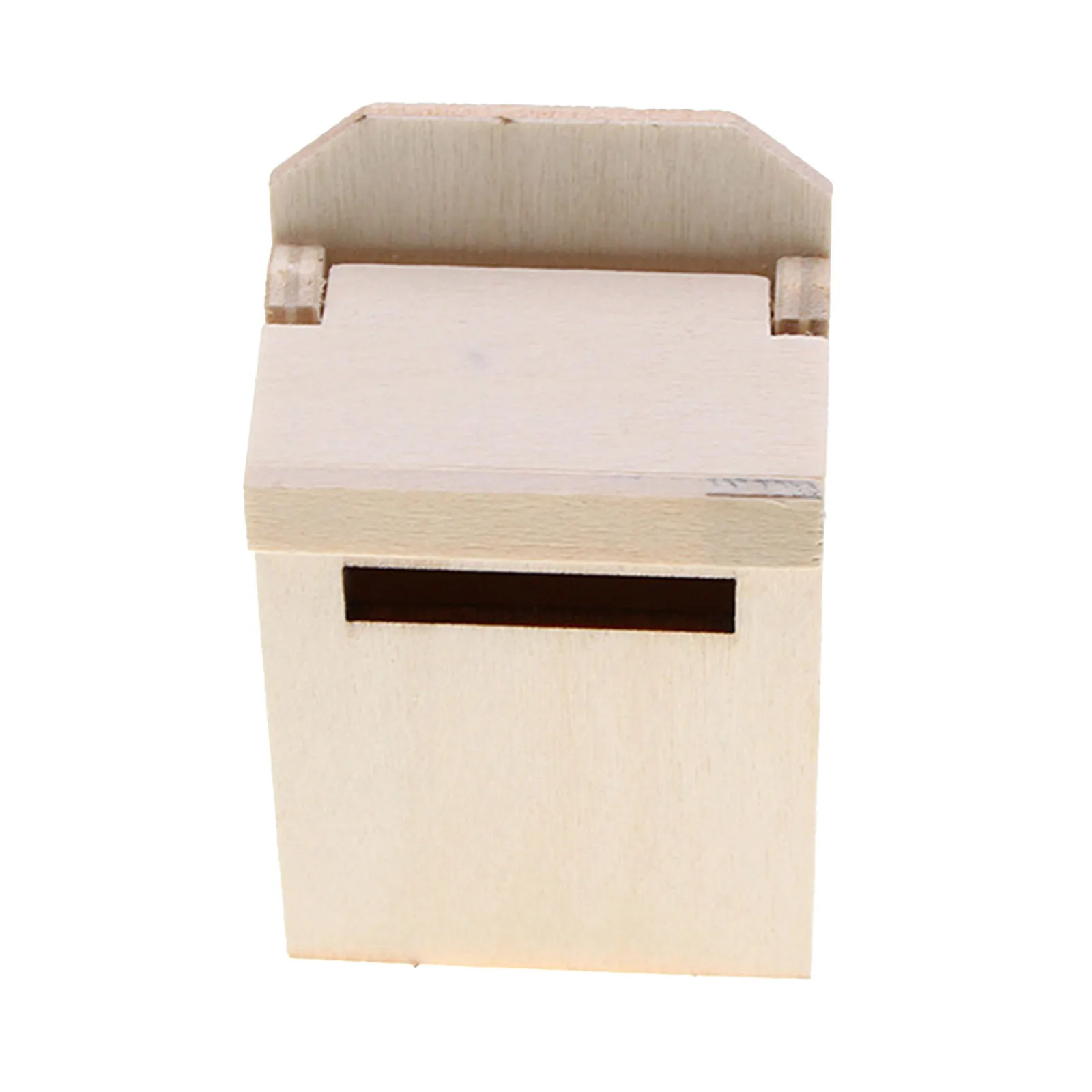 Mini Wooden Mailbox Model House Wooden House Miniature Blank Mail Box House Wood Houses Miniature Wooden Flip Mailbox
Mini Wooden Mailbox Model House Wooden House Miniature Blank Mail Box House Wood Houses Miniature Wooden Flip Mailbox