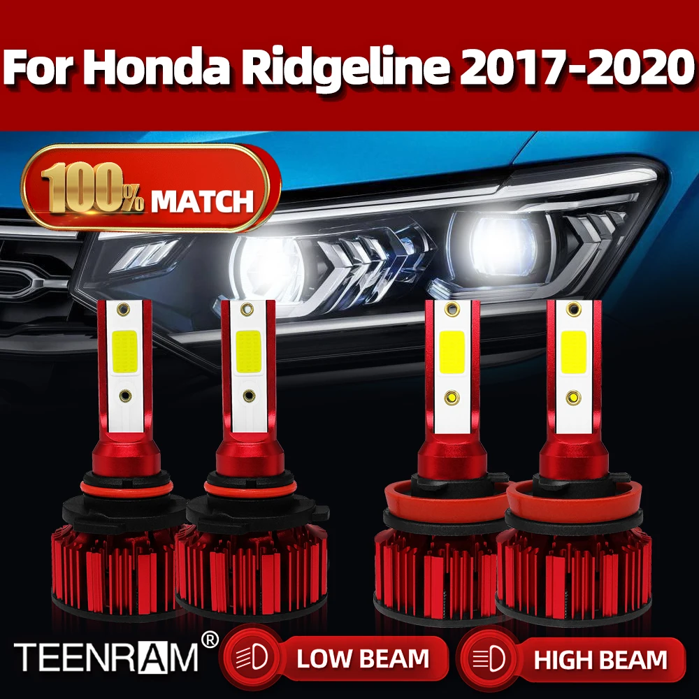 Canbus Led Headlight Bulbs H11 9005 HB3 Turbo Auto Headlamps 12V 6000K High Low Beam For Honda Ridgeline 2017 2018 2019 2020
Canbus Led Headlight Bulbs H11 9005 HB3 Turbo Auto Headlamps 12V 6000K High Low Beam For Honda Ridgeline 2017 2018 2019 2020