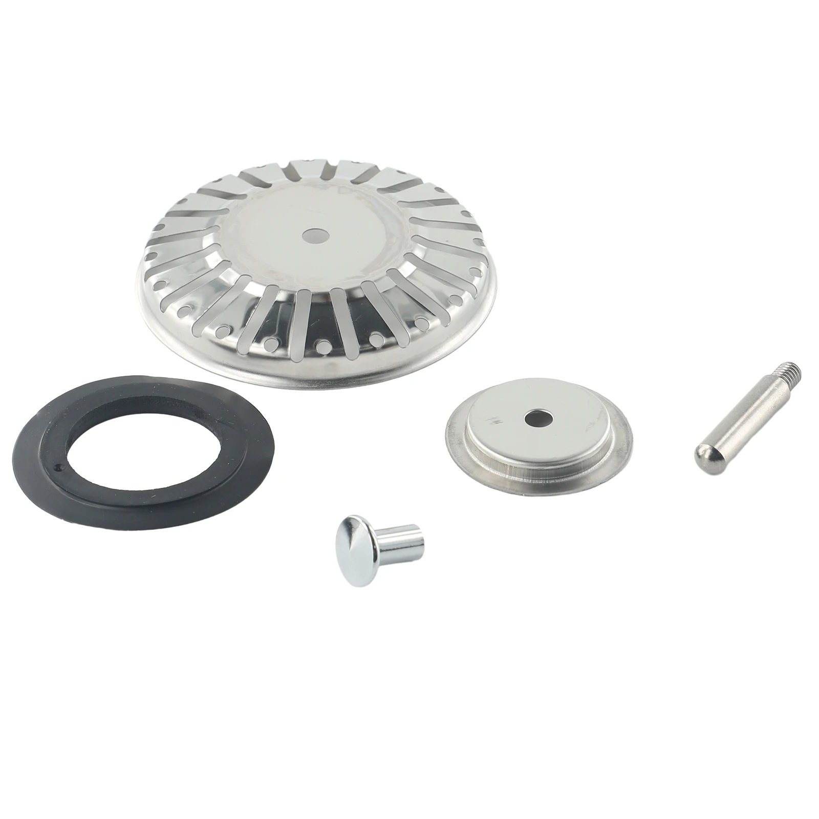 Drain Strainer Stopper For 84mm-86.3mm Sink Kitchen Tool Bathroom Rubber Seal Stainless Steel New High Quality
Drain Strainer Stopper For 84mm-86.3mm Sink Kitchen Tool Bathroom Rubber Seal Stainless Steel New High Quality