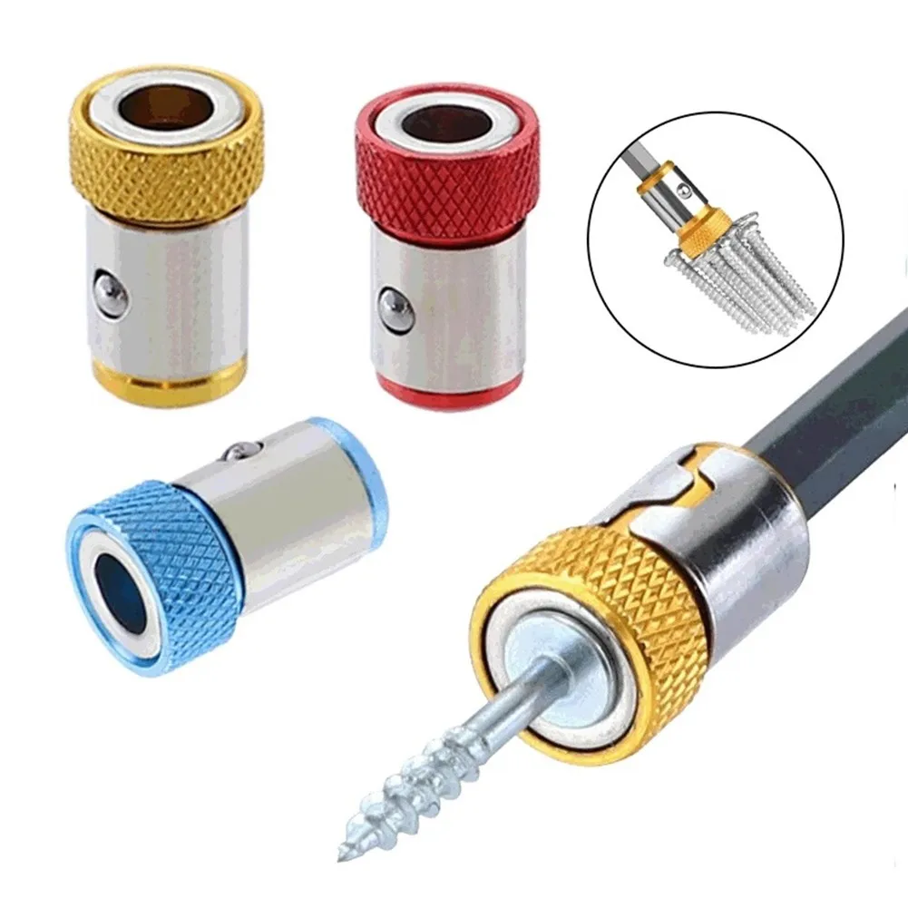 3pcs 1/4" Hex Magnet Driver Drill Head Screwdriver Bit Strong Magnetizer Metal Universal Magnetic Ring Power Tool Accessories
3pcs 1/4" Hex Magnet Driver Drill Head Screwdriver Bit Strong Magnetizer Metal Universal Magnetic Ring Power Tool Accessories