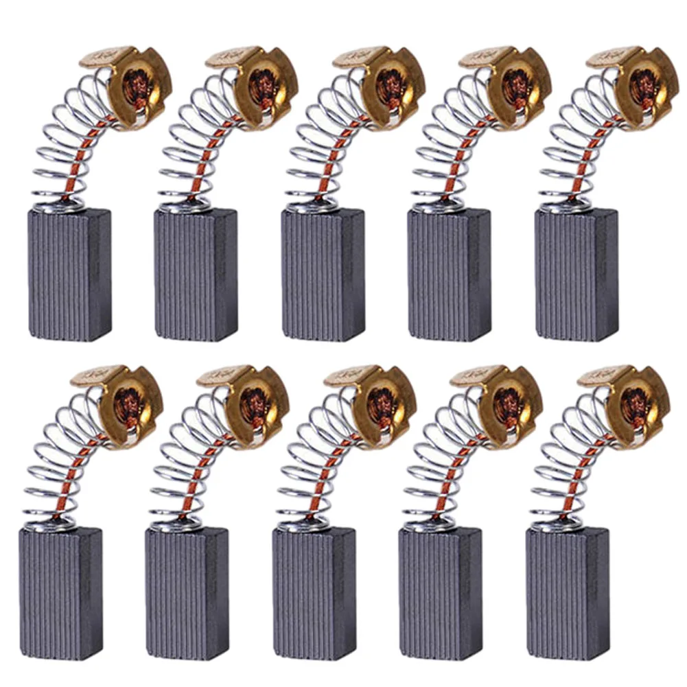 10pcs Carbon Brushes For CB104 CB106 CB116 Planer 6X10X15mm Carbon Brush Electric Hammer Angle Grinder Graphite Brush
10pcs Carbon Brushes For CB104 CB106 CB116 Planer 6X10X15mm Carbon Brush Electric Hammer Angle Grinder Graphite Brush