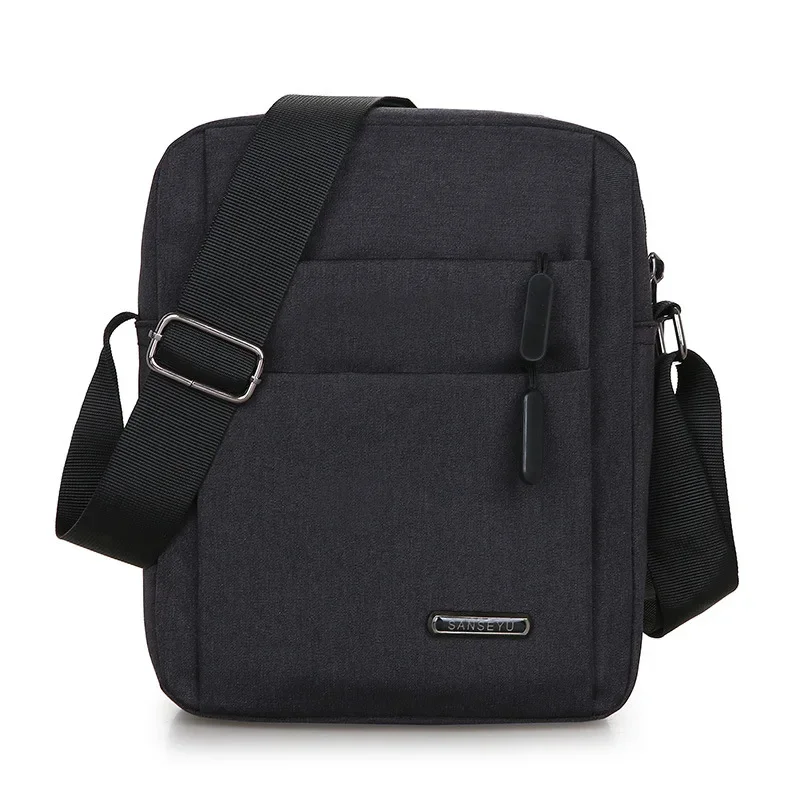 

Men's Messenger Bag Crossbody Shoulder Bags Men Small Sling Pack Waterproof Oxford Packs For Work Business Travel Satchel Purse