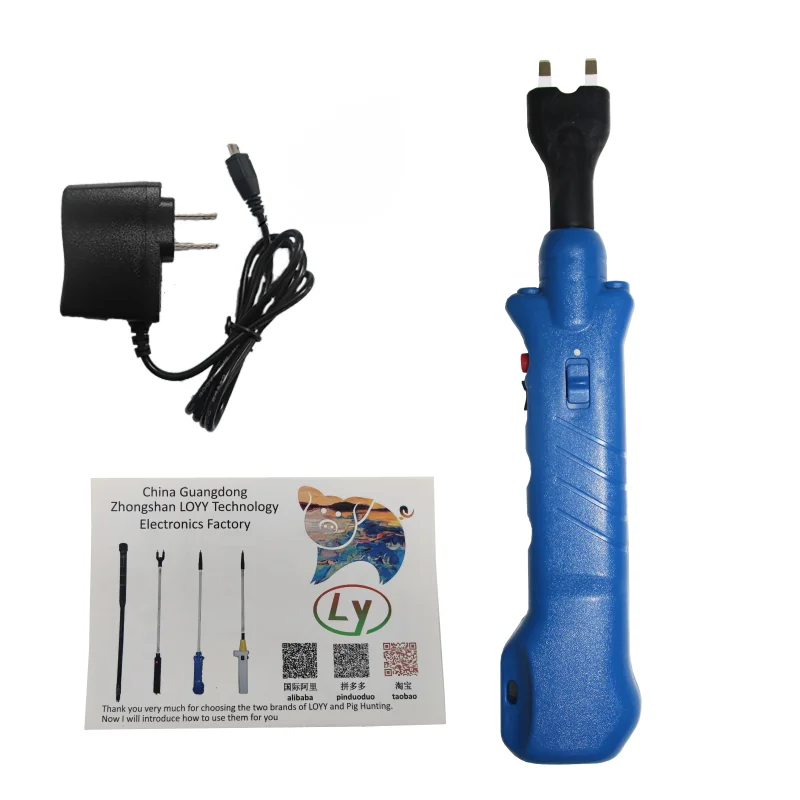 35cm Rechargeable High Quality Waterproof Pig, Sheep, Cattle, Dog Animal Management Tool, Double LED Lighting Pig Drive Handle
35cm Rechargeable High Quality Waterproof Pig, Sheep, Cattle, Dog Animal Management Tool, Double LED Lighting Pig Drive Handle