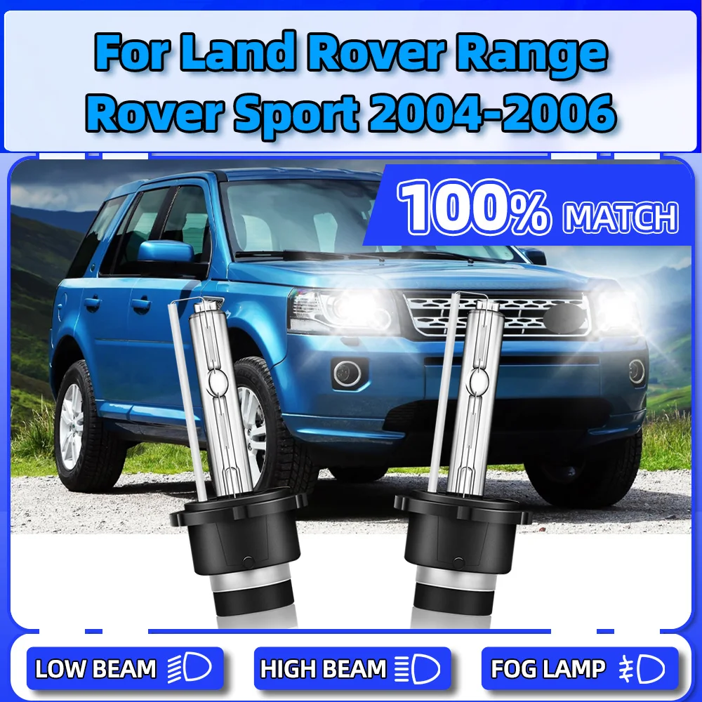 D2S 20000LM Xenon Headlight Bulbs 35W Auto Front Lamps 6000K Xenon HID Lights For Land Rover Range Rover Sport 2004 2005 2006
D2S 20000LM Xenon Headlight Bulbs 35W Auto Front Lamps 6000K Xenon HID Lights For Land Rover Range Rover Sport 2004 2005 2006