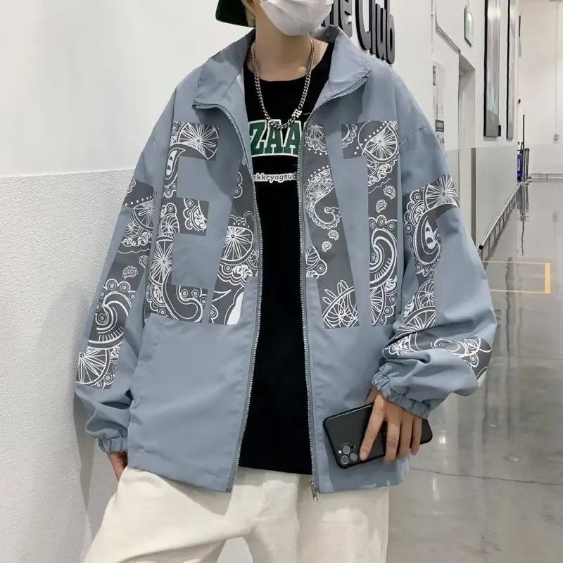 Big Letter Cashew Flower Cardigan Mens Bomber Jacket Anorak Casual Lapel Autumn Golf Wear Winter Tactical Joggers Coats Clothes
Big Letter Cashew Flower Cardigan Mens Bomber Jacket Anorak Casual Lapel Autumn Golf Wear Winter Tactical Joggers Coats Clothes