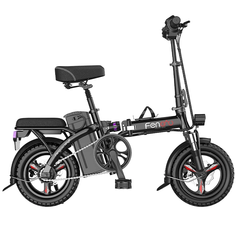 14inch Folding Aluminum Alloy Electric Bike Lithium Battery Portable Adult Powered Front And Rear Disc Brakes Electric Bicycle
14inch Folding Aluminum Alloy Electric Bike Lithium Battery Portable Adult Powered Front And Rear Disc Brakes Electric Bicycle