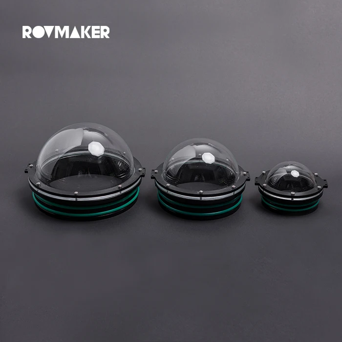 Подводный оптический стеклянный купольный объектив Rovmaker на заказ для камеры глубоководной съемки и Rov
Подводный оптический стеклянный купольный объектив Rovmaker на заказ для камеры глубоководной съемки и Rov