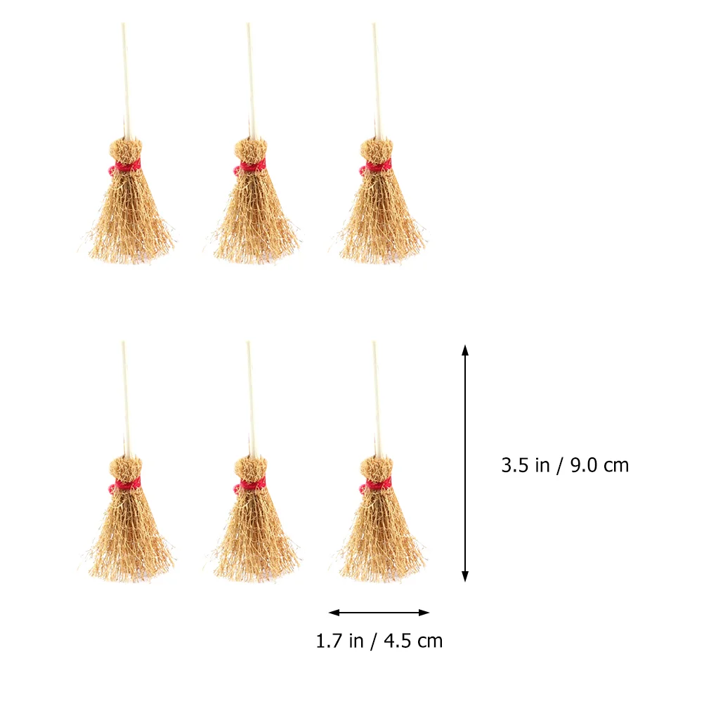 25 Pcs Small Broom Fairy Tale Decor Lovely Props Playhouse Decorative Accessories Furniture Mini Witch Artificial Wood
25 Pcs Small Broom Fairy Tale Decor Lovely Props Playhouse Decorative Accessories Furniture Mini Witch Artificial Wood