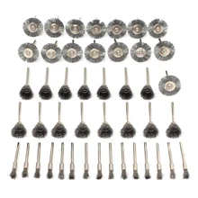 New 3 Types 45Pcs Mini Rotary Stainless Steel Wire Wheel Brushes Set Polishing Brushes Mini Drill Rotary Tools Accessories
New 3 Types 45Pcs Mini Rotary Stainless Steel Wire Wheel Brushes Set Polishing Brushes Mini Drill Rotary Tools Accessories
