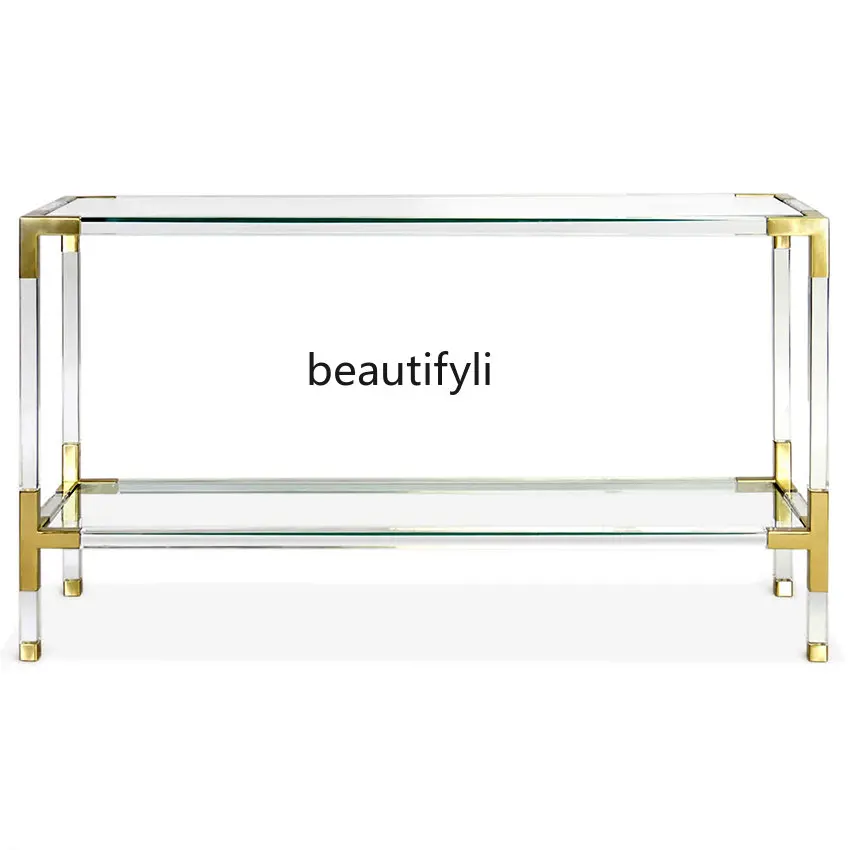Acrylic Console Tables Transparent Side View Sets Table Stainless Steel Bar Table Storage Long Table 
Acrylic Console Tables Transparent Side View Sets Table Stainless Steel Bar Table Storage Long Table