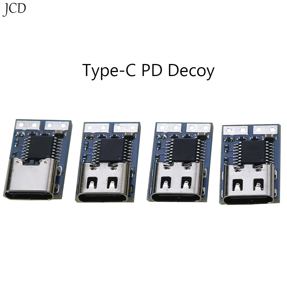 

Type-C PD Decoy Module PDC004-PD PD23.0 to DC DC Trigger Extension Cable QC4 charger 9V 12V 15V 20V