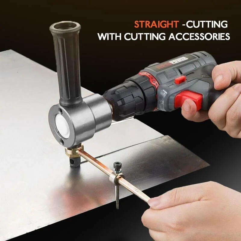 Nibbler Cutter Drill Attachment, Double Sheet Nibbler Saw, Metal Cutting Tool, Metal Sheet
Nibbler Cutter Drill Attachment, Double Sheet Nibbler Saw, Metal Cutting Tool, Metal Sheet