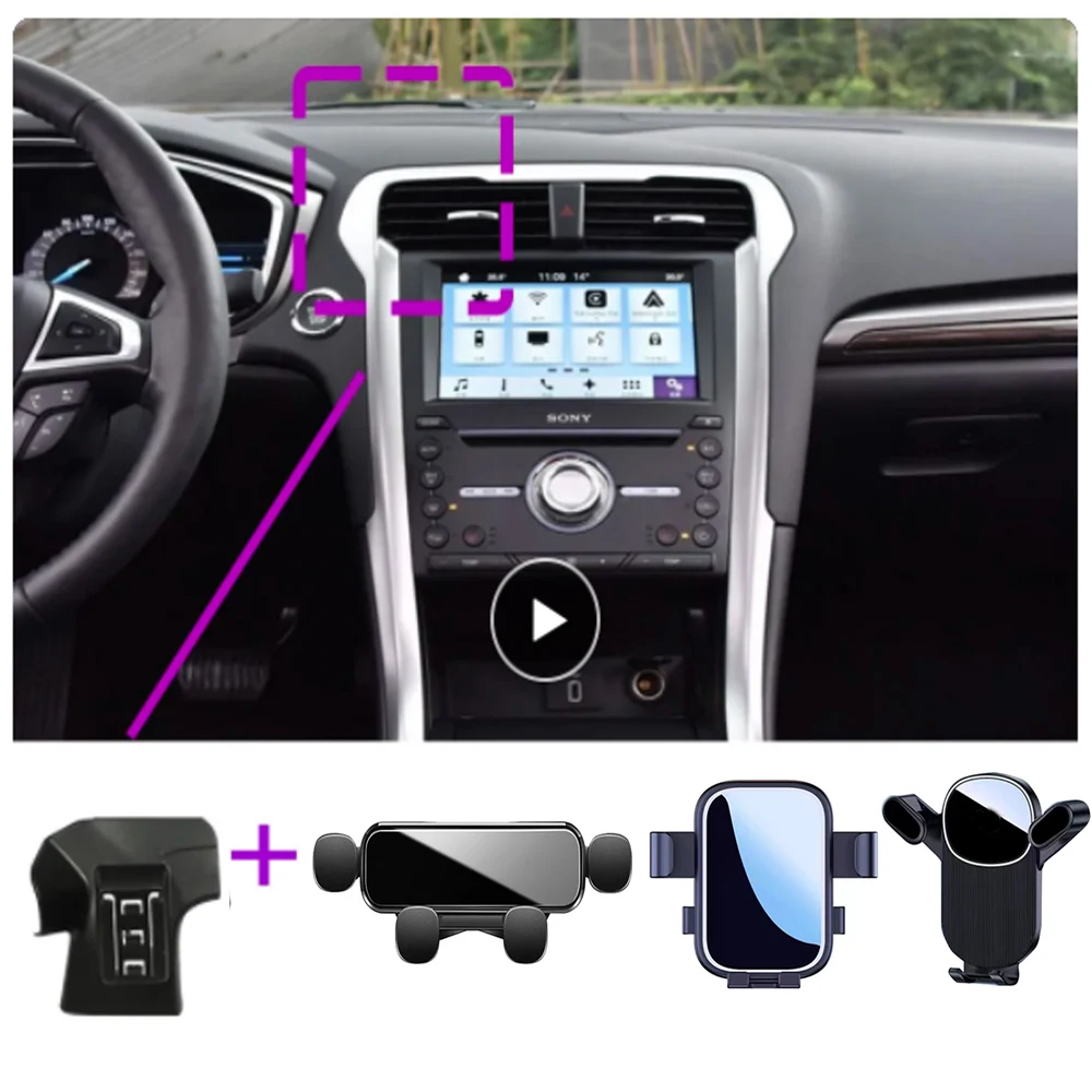 Car Mobile Phone Holder For Ford Mondeo 2013 2014 2015 2016 2017-2018 2019-2021 Special Fixed Bracket Base Interior Accessories
Car Mobile Phone Holder For Ford Mondeo 2013 2014 2015 2016 2017-2018 2019-2021 Special Fixed Bracket Base Interior Accessories