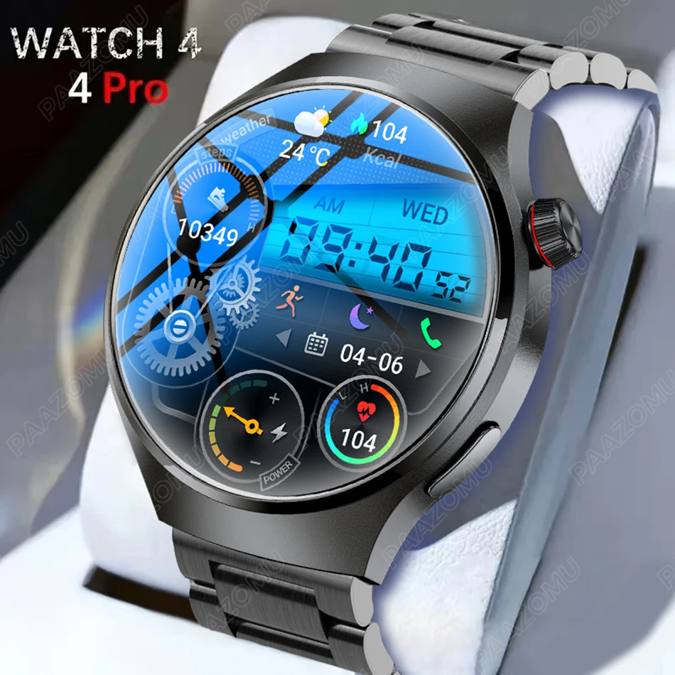 2024 New Smart Watches Men GT4 Pro 360*360 HD Full Screen Touch Bluetooth Call IP68 Waterproof NFC SmartWatch For Huawei Xiaomi
2024 New Smart Watches Men GT4 Pro 360*360 HD Full Screen Touch Bluetooth Call IP68 Waterproof NFC SmartWatch For Huawei Xiaomi