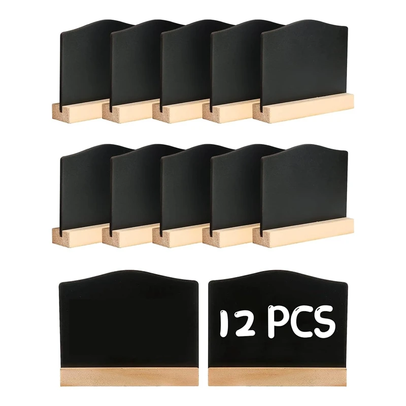 12Pack Mini Chalkboard Signs Kitchen Notes Chalk Boards Small Blackboard Message Tabletop Board With Stands 10X7.2Cm
12Pack Mini Chalkboard Signs Kitchen Notes Chalk Boards Small Blackboard Message Tabletop Board With Stands 10X7.2Cm