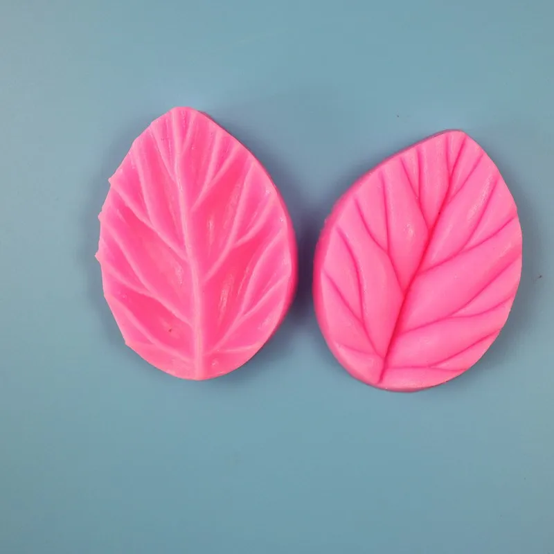 

Large Leaf Silicone Mold Fondant Cake Decoration Chocolate Candy Pudding Dessert Pastry Accessories Embossed Kitchen Baking Tool
