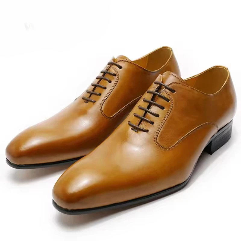 Genuine Leather Plain Toe Office Men Formal Oxford Dress Shoes for Men's Leather Pointed Toe Shoes Officer
Genuine Leather Plain Toe Office Men Formal Oxford Dress Shoes for Men's Leather Pointed Toe Shoes Officer