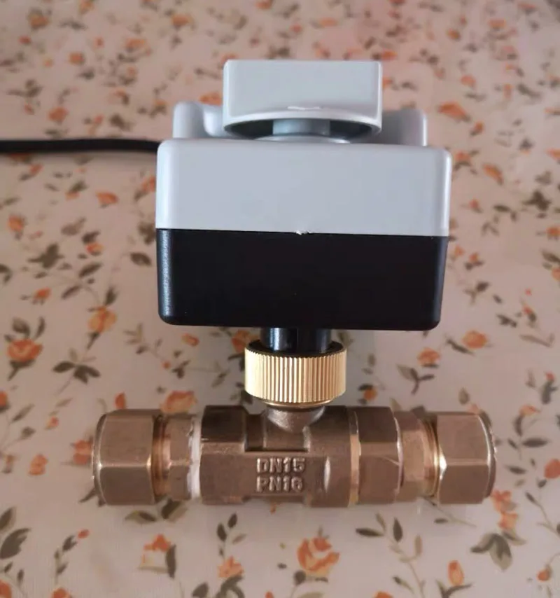 Brass Motorized Ball Valve DN25/DN20/DN15 3-Wire 2-Way for Air Conditioner AC220V
Brass Motorized Ball Valve DN25/DN20/DN15 3-Wire 2-Way for Air Conditioner AC220V