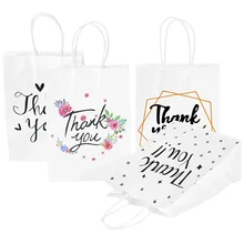 10Pcs Thank You Flower Paper Gift Bag With Handles Recyclable Festival Party Present Storage Bags Shop Loot Bag Wedding Birthday
10Pcs Thank You Flower Paper Gift Bag With Handles Recyclable Festival Party Present Storage Bags Shop Loot Bag Wedding Birthday