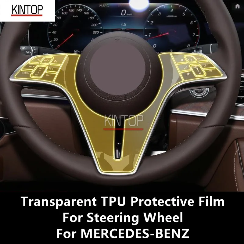 For MERCEDES-BENZ Steering Wheel Transparent TPU Protective Film Anti-scratch Repair Film Accessories Refit
For MERCEDES-BENZ Steering Wheel Transparent TPU Protective Film Anti-scratch Repair Film Accessories Refit