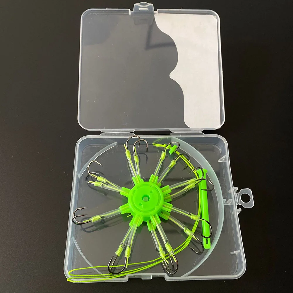 Fishing Tackle Gear Accessories High Quality Hook 8/9/10/11/12/13# Anti-Winding Octopus Carbon Steel + Plastic
Fishing Tackle Gear Accessories High Quality Hook 8/9/10/11/12/13# Anti-Winding Octopus Carbon Steel + Plastic