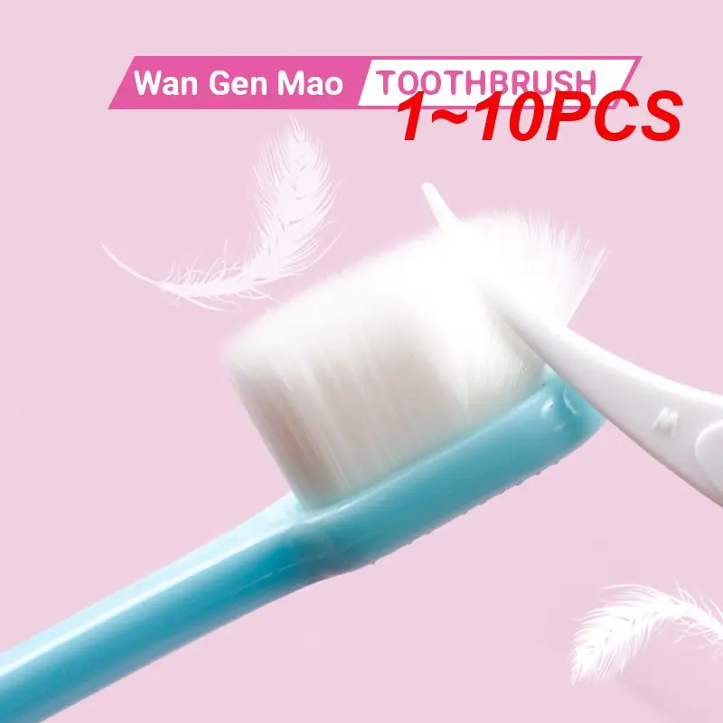 1-10 шт. хорошо мягкая микро-зубная щетка, тонкая зубная щетка с маленькой головкой, подходит для взрослых с хрупкими деснами, Глубокая чистка зубов полости рта
1-10 шт. хорошо мягкая микро-зубная щетка, тонкая зубная щетка с маленькой головкой, подходит для взрослых с хрупкими деснами, Глубокая чистка зубов полости рта