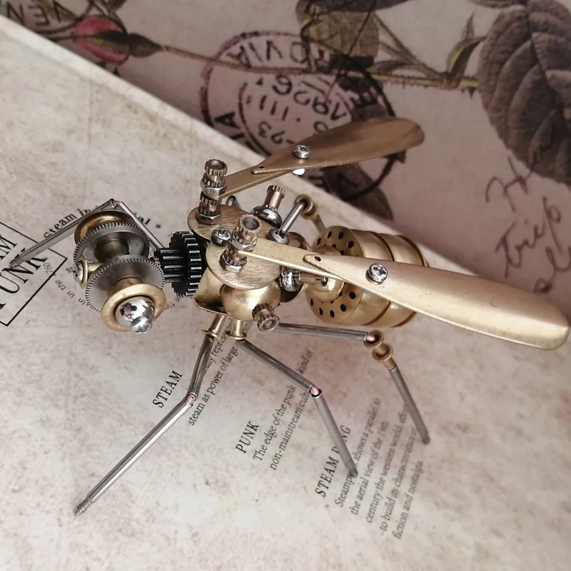 Steampunk Mechanical Insect Bumblebee Metal Handmade Creative Collection of Creative Craft Ornaments Gifts for children
Steampunk Mechanical Insect Bumblebee Metal Handmade Creative Collection of Creative Craft Ornaments Gifts for children