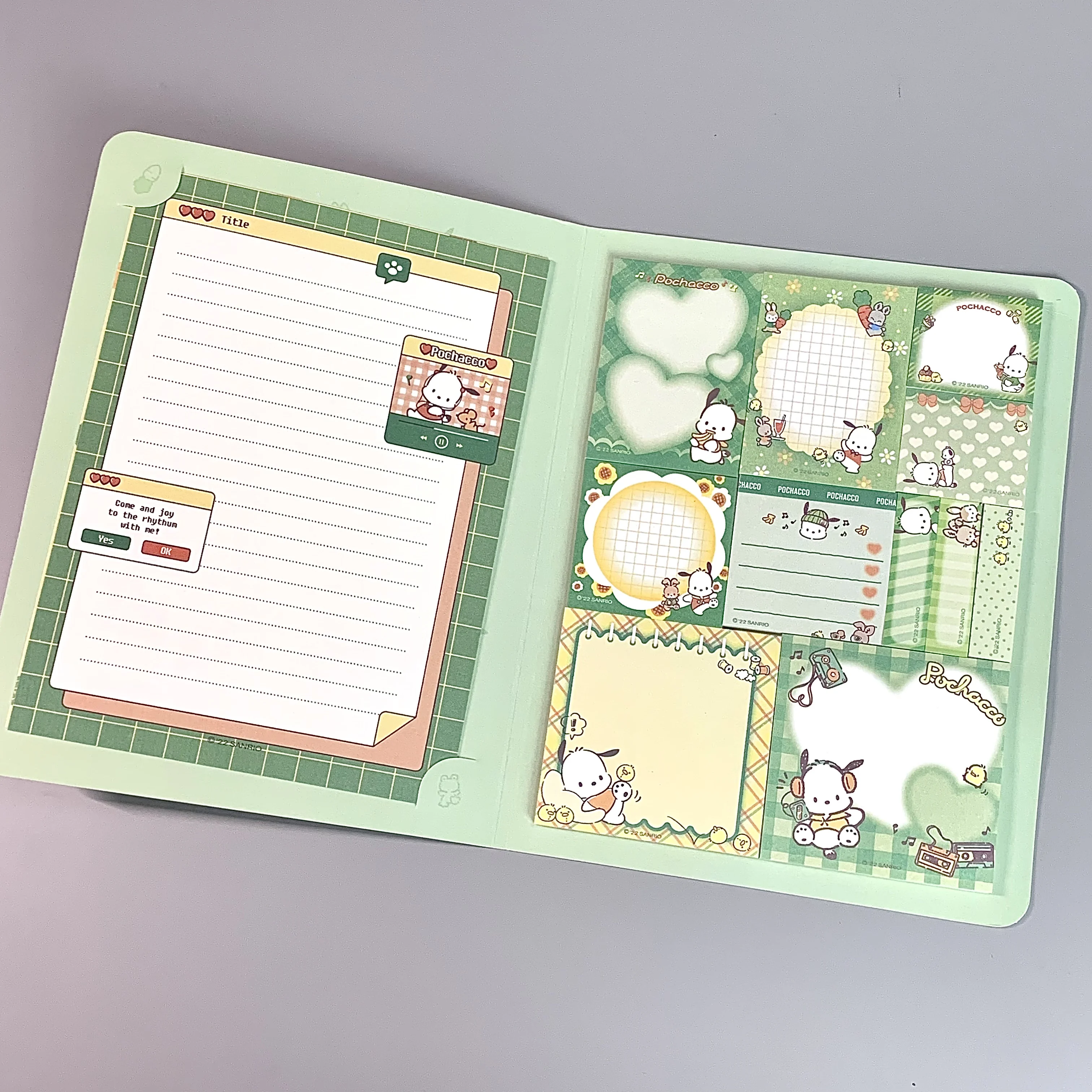 Cute Sanrio Hello Kitty Sticky Notes Book Anime Melody Kuromi Sticker Paper Memo Pad Office Supplies Kid Stationary Girl Gift
Cute Sanrio Hello Kitty Sticky Notes Book Anime Melody Kuromi Sticker Paper Memo Pad Office Supplies Kid Stationary Girl Gift
